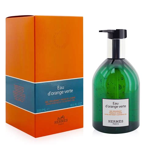 hermes handwash|Eau d'orange verte Hand and body cleansing gel .